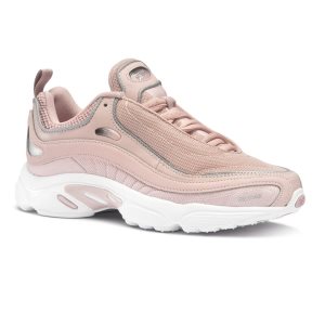 Reebok Daytona DMX Turnschuhe Damen - Rosa/Weiß/Schwarz/Silber - DE 084-GTP